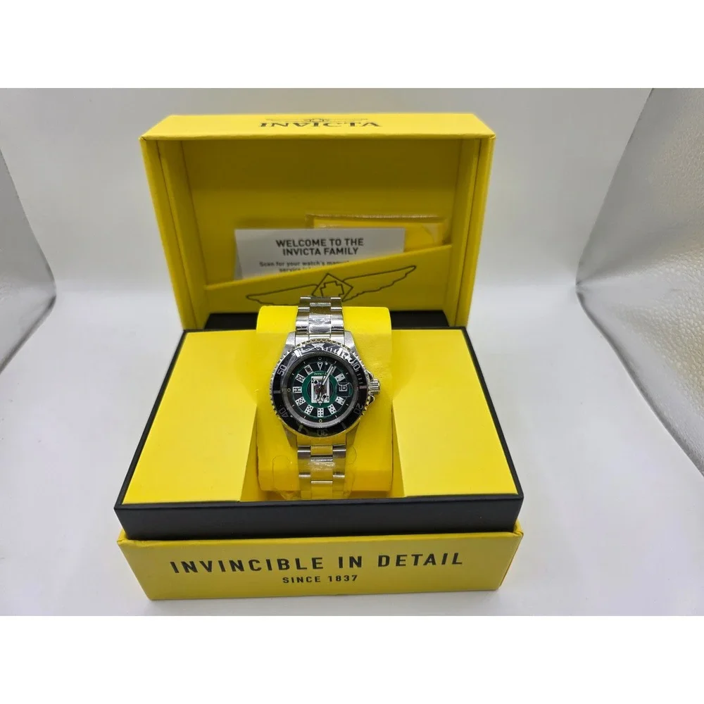 Invicta Pro Diver House of Cards 50524 40mm Casino King Quartz Watch NIB